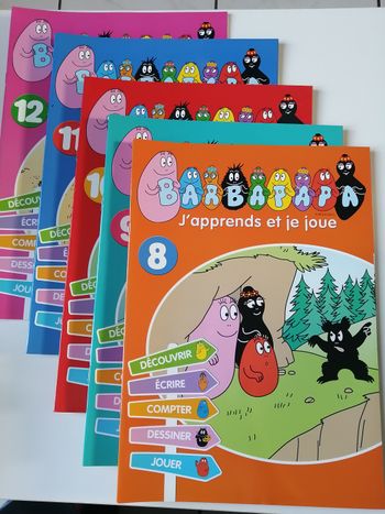 livre de jeux barbapapa