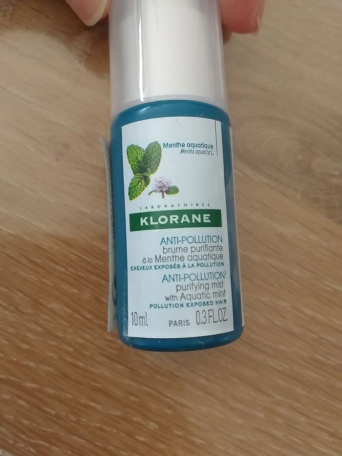 Brume purifiante anti-pollution Klorane - photo numéro 2