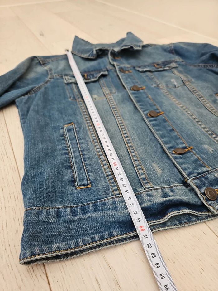 Veste en jean taille M - photo numéro 15