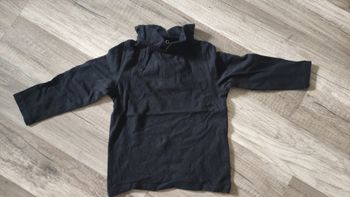 Sous pull noir fille