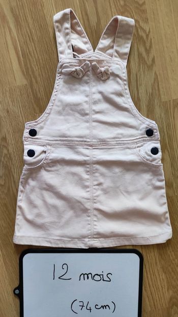 robe rose clair taille 12 mois