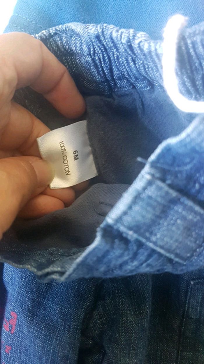 Jeans bleu rouge - photo numéro 3