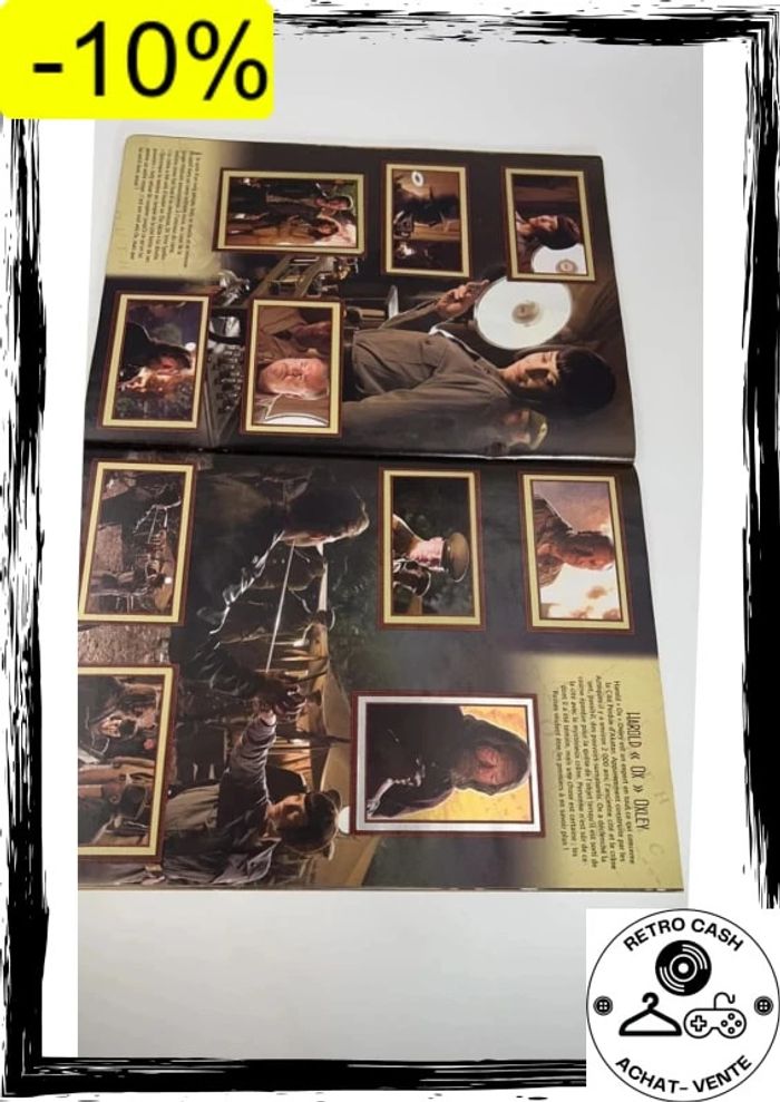 Album de vignettes indiana jones royaume merlin stickers - photo numéro 19