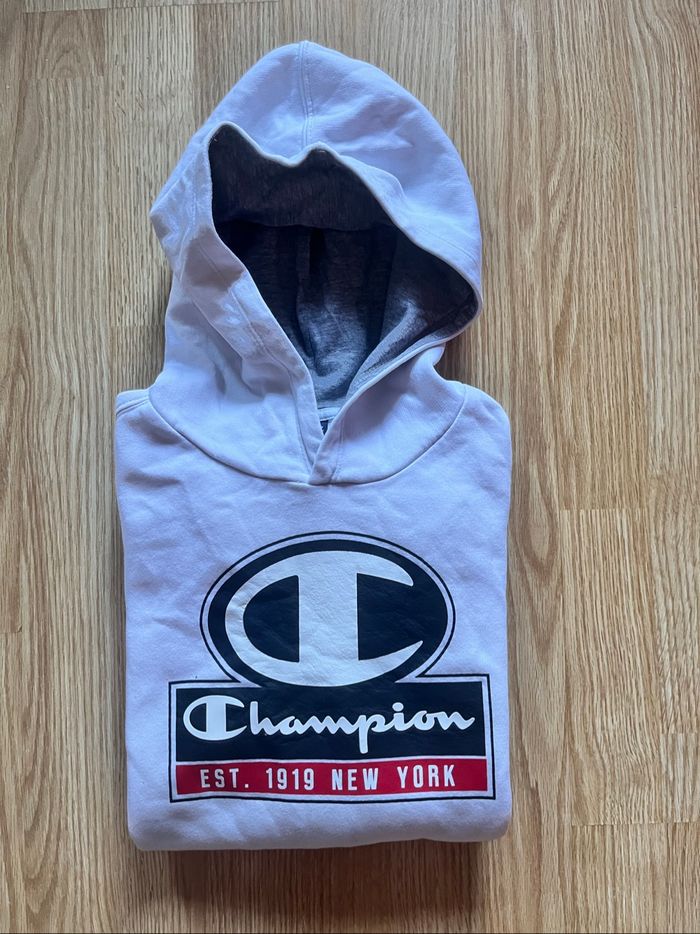 Pull Champion blanc M - photo numéro 2