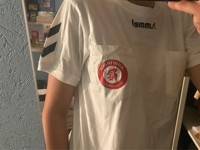 t shirt pour arbitres de handball - photo numéro 4