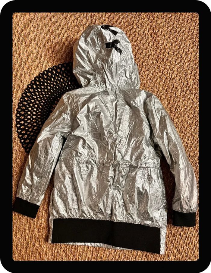 Parka argent dkny coupe vent - photo numéro 3