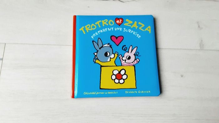 Livre enfant Trotro et Zaza préparent une surprise
