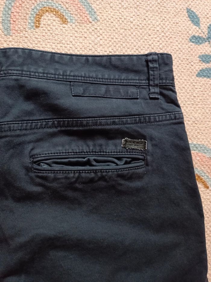 Pantalon droit zara man bleu eur 40 - photo numéro 5