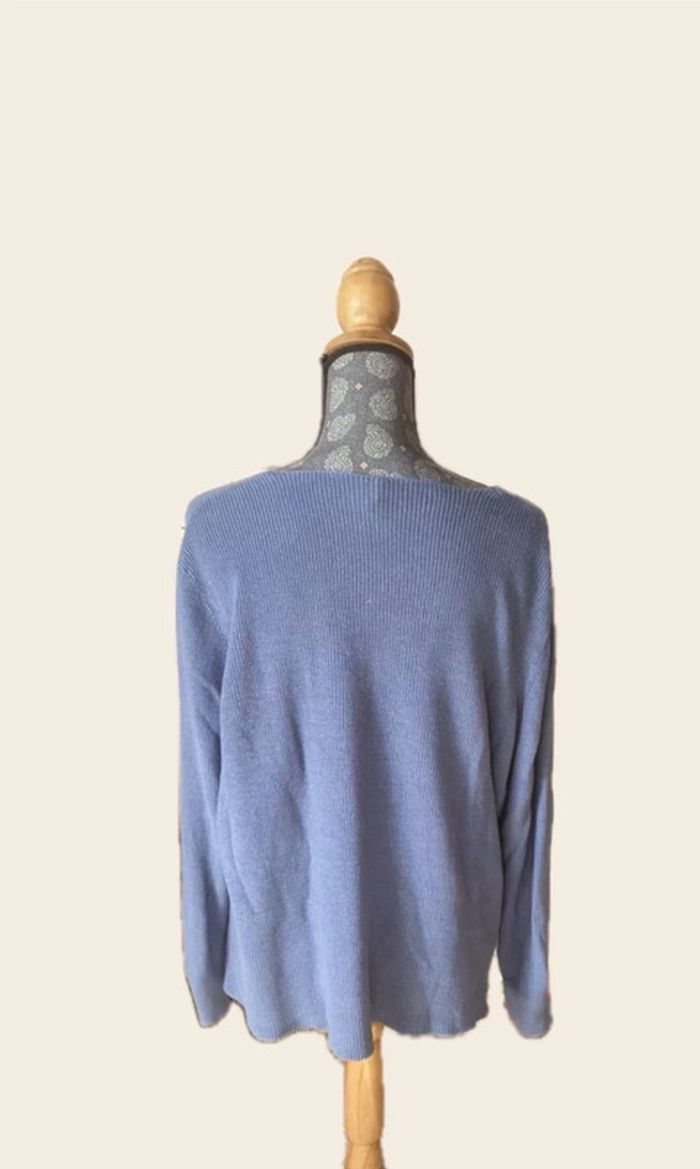 Pull bleu - photo numéro 2