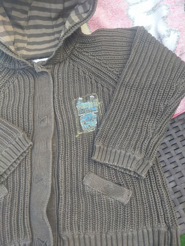 Gilet kaki taille 5ans - photo numéro 3