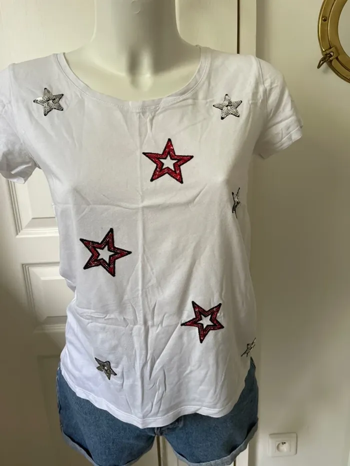 T-shirt étoile - photo numéro 5