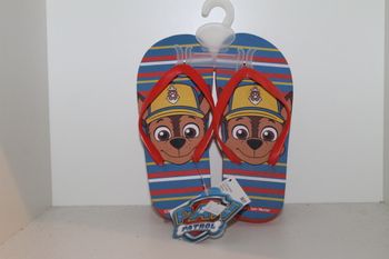 tongs pat patrouille bleu et rouge 30/31