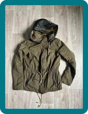 Parka fourrure zara