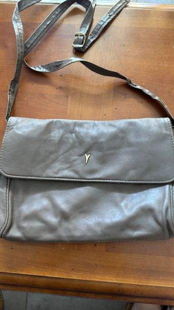 Sac à main gris