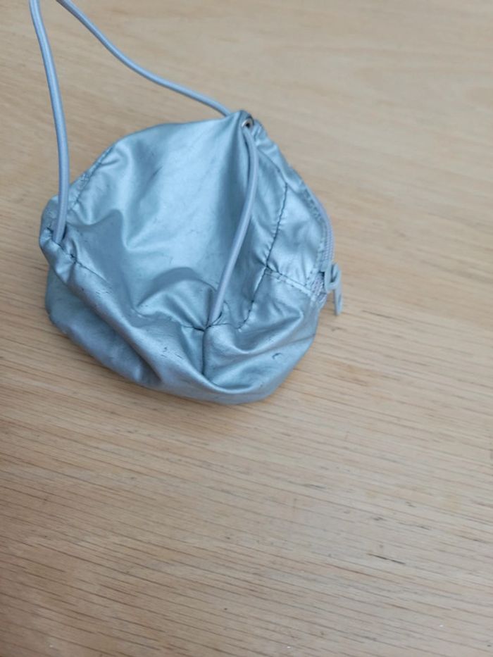 Sac attacher à la ceinture argenté porte monnaie - photo numéro 7