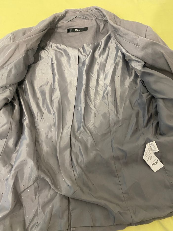 Ensemble tailleur gris mim - photo numéro 3