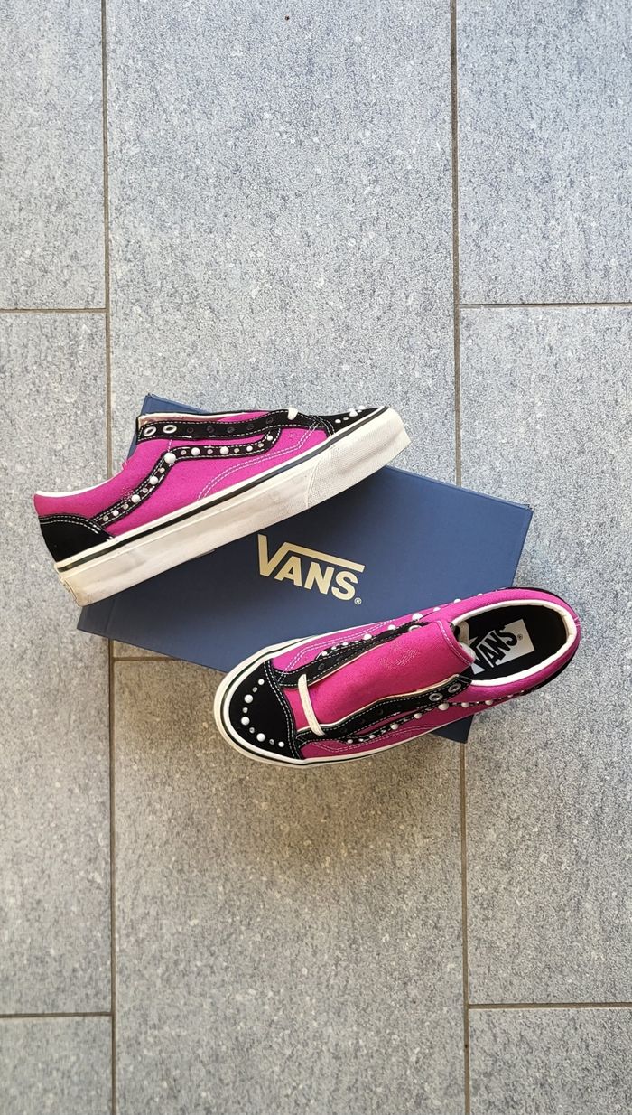 Vans Lx Old Skool, Pearlized Fuchsia Red - Taille 40 - photo numéro 2