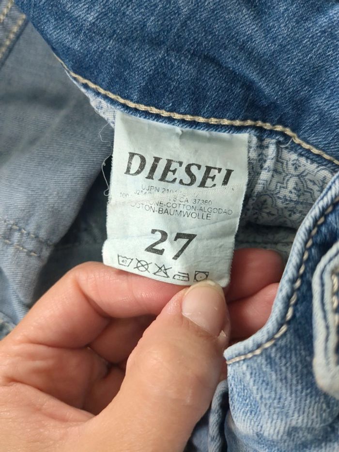 Short en jean Diesel - photo numéro 6