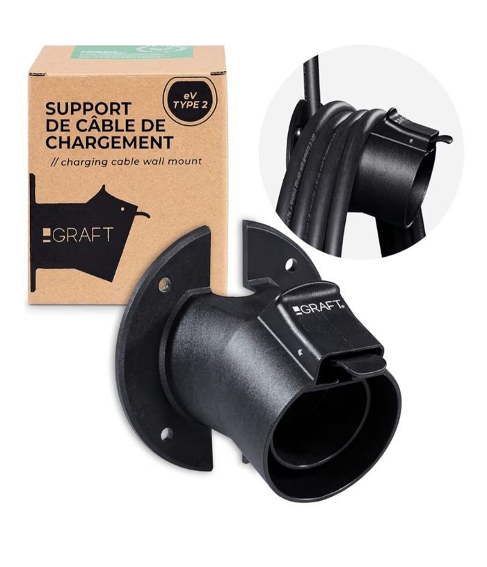 Neuf support mural câble et chargeur voiture électrique