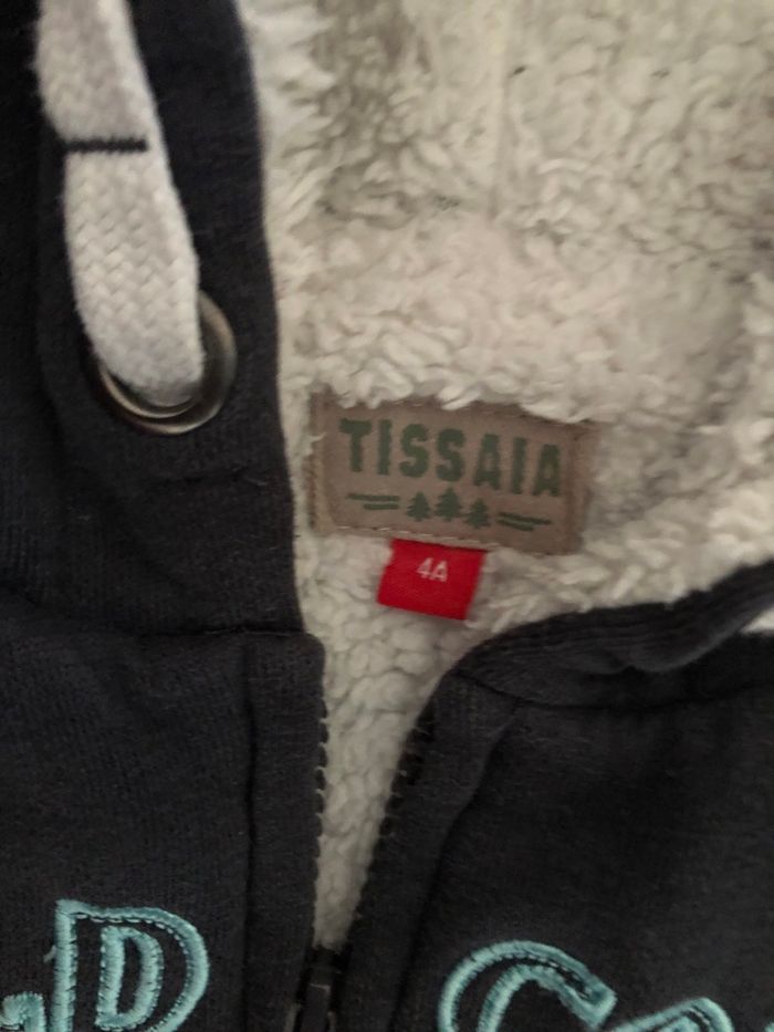 Gilet chaud marine doublé - photo numéro 4