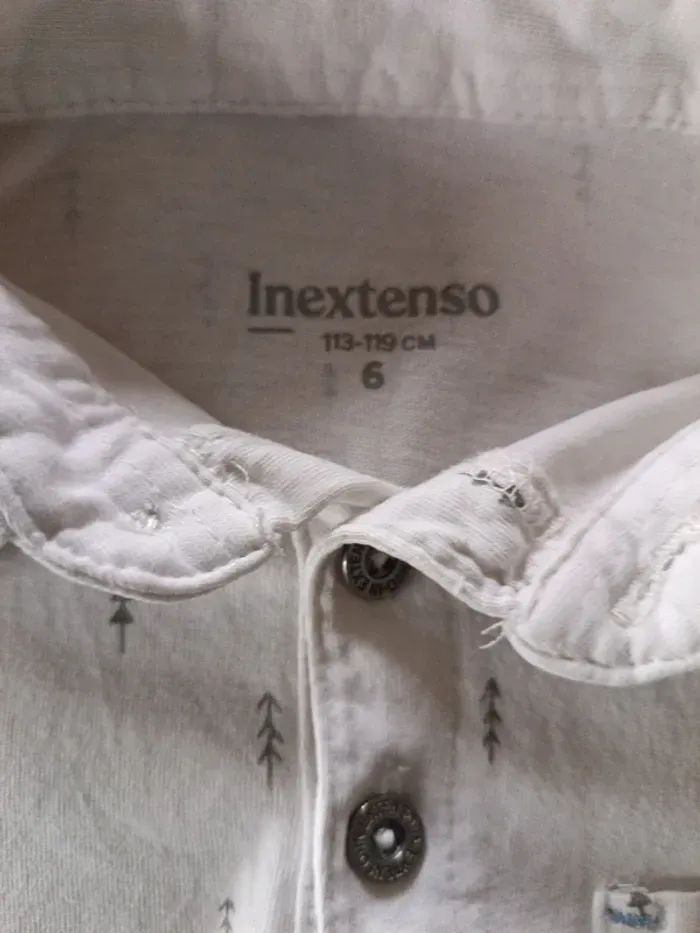 Polo blanc In Extenso 6A - photo numéro 4