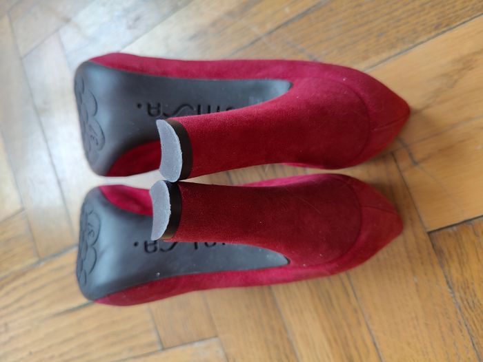 Escarpins rouge Unisa T37 excellent état - photo numéro 5