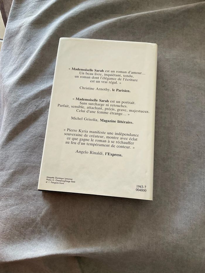 #Mademoiselle Sarah pierre Kiria - photo numéro 3