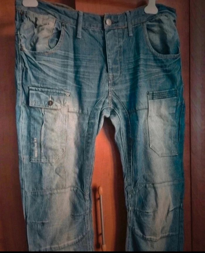 Jeans style cargo taille 46-48 - photo numéro 2