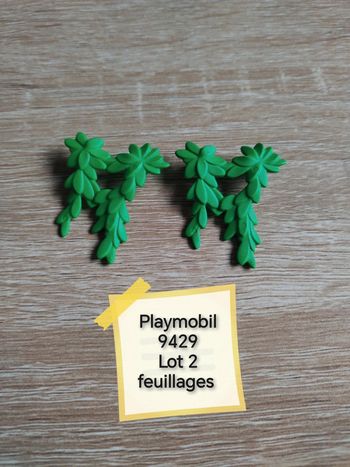 Playmobil 9429 lot 2 feuillages