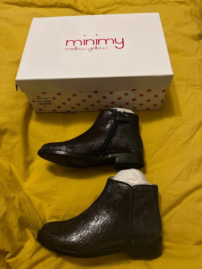 Bottines fille 28 mini mellow yellow - photo numéro 2