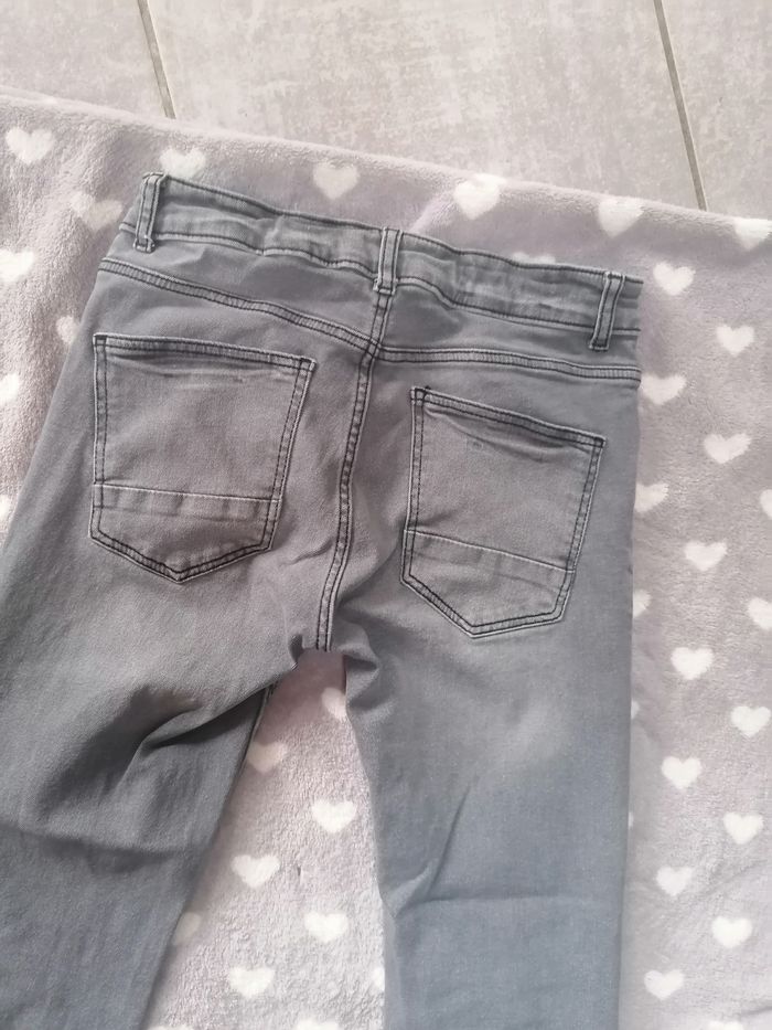 Pantalon jeans slim stretch 🩶   garçon XXS - photo numéro 6