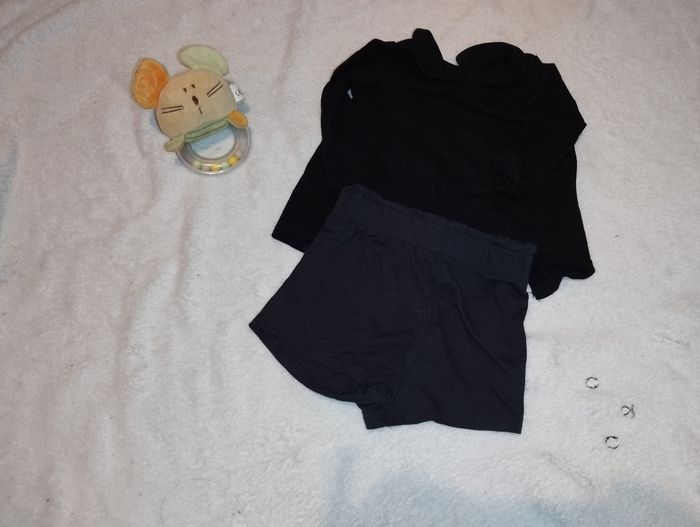 Ensemble short et tee shirt manches longues Kiabi 6mois