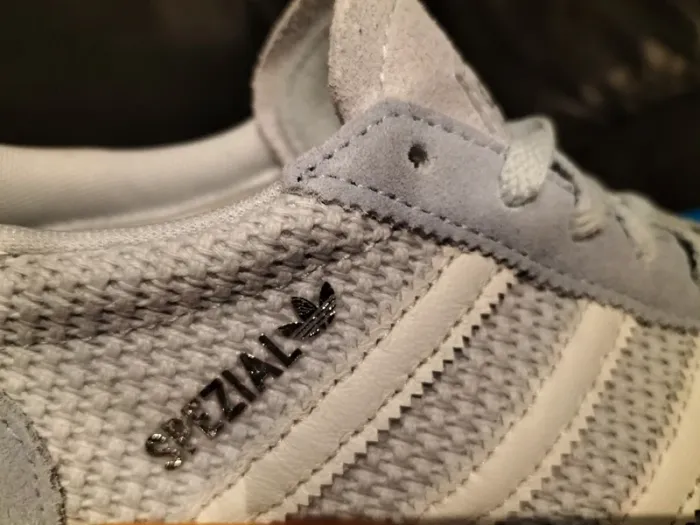 Baskets Adidas Spezial bimatières - bleu clair - photo numéro 7