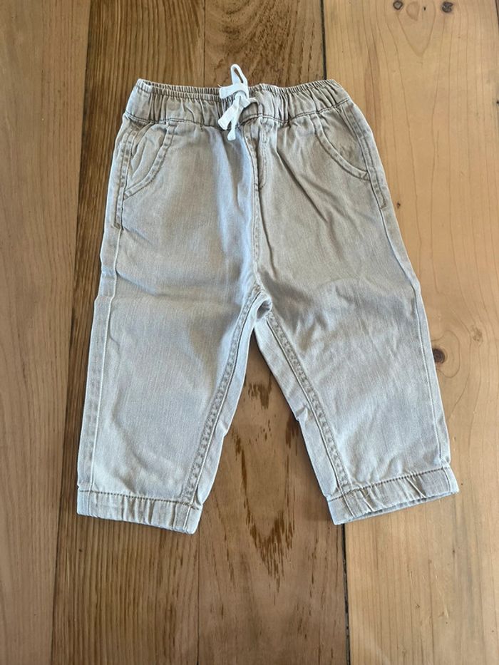 👖 Pantalon beige – 18 mois – Kiabi