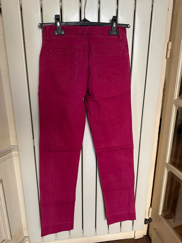 Jean vintage rose fushia Bilook S - photo numéro 3