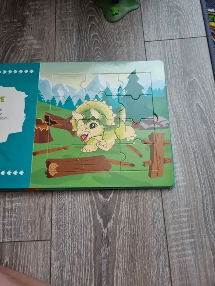 Mon grand livre puzzle Jurassic World - photo numéro 5
