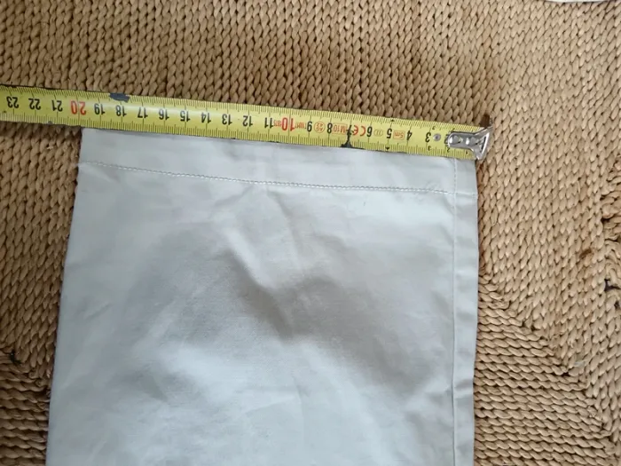 Marithé François Girbaud "Pantalon Écru droit" t. 42 - photo numéro 9