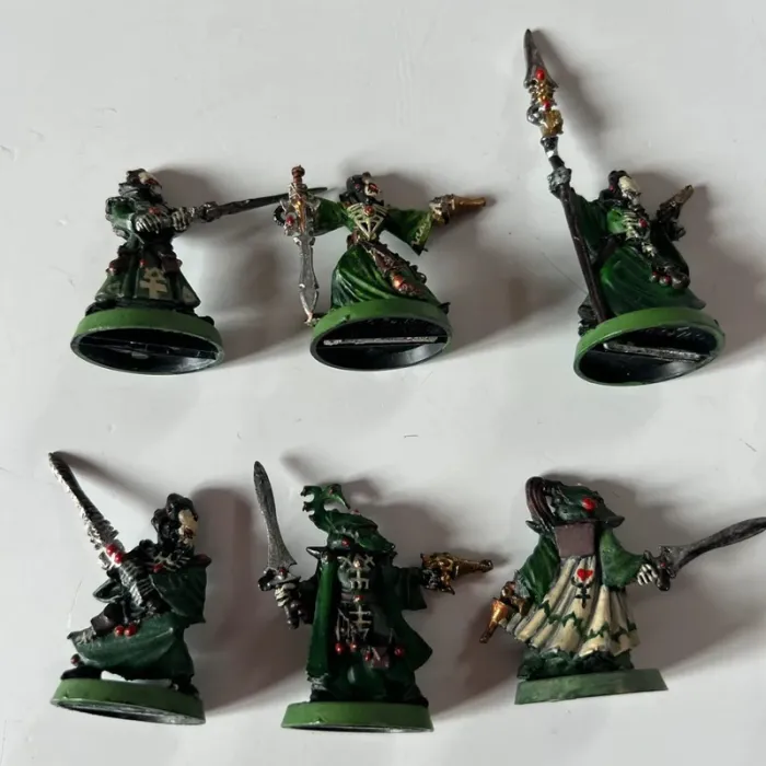 Lot figurines warhammer eldar warlocks - photo numéro 2