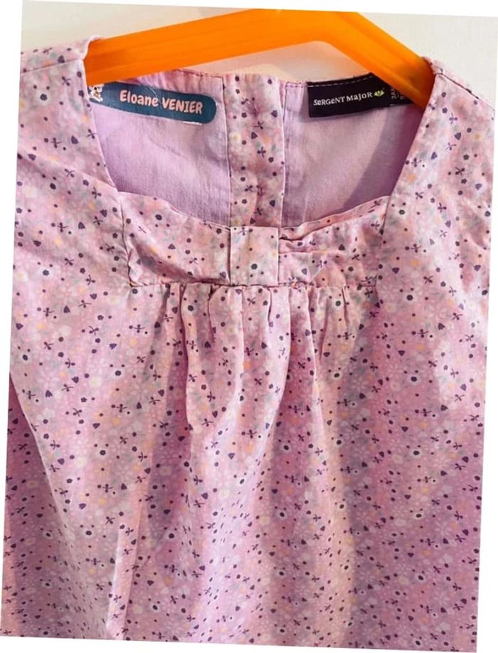 Très jolie blouse légère 3 ans sergent major - photo numéro 2