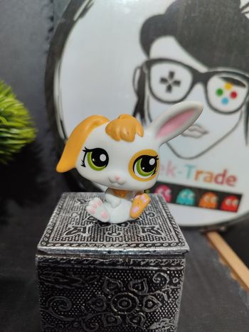 Lps944 My Littlest Petshop Pet Shop LPS  Bunny Rabbit Lop Ears Lapin Bélier 1417