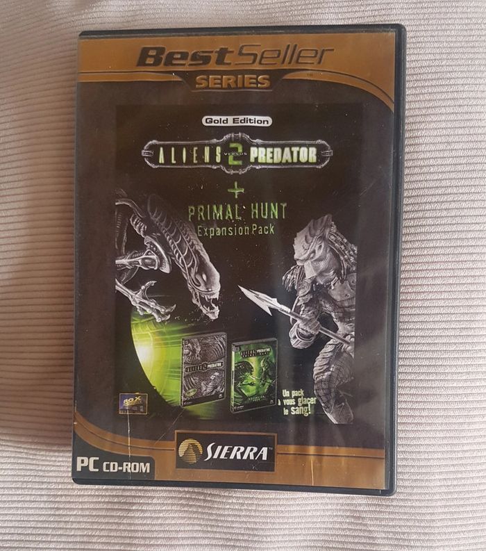 Aliens versus predator 2 gold edition sierra pc game