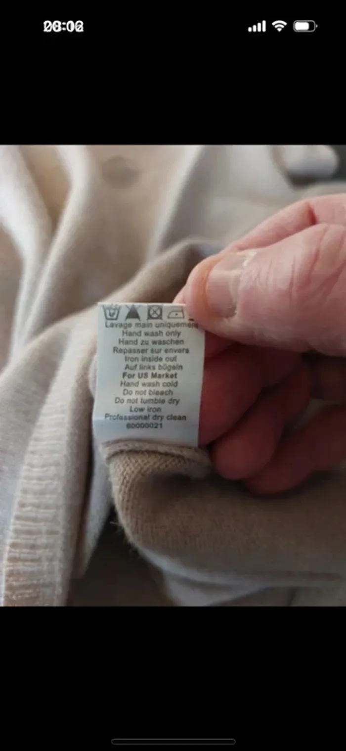 Pull 100% cachemire La Redoute taille 34/36 - photo numéro 6