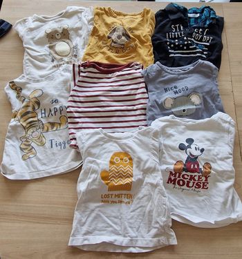 8 t-shirts manches longues