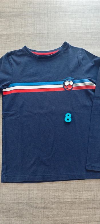 Tee-shirt Okaïdi 8 ans foot