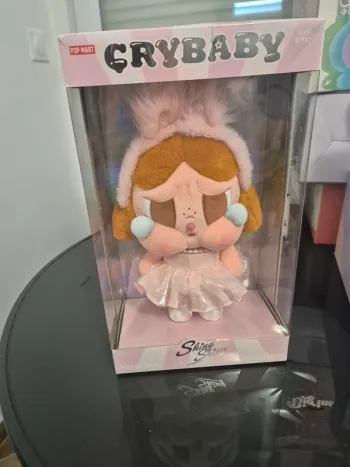 Pop mart Crybabay shiny shiny Pink