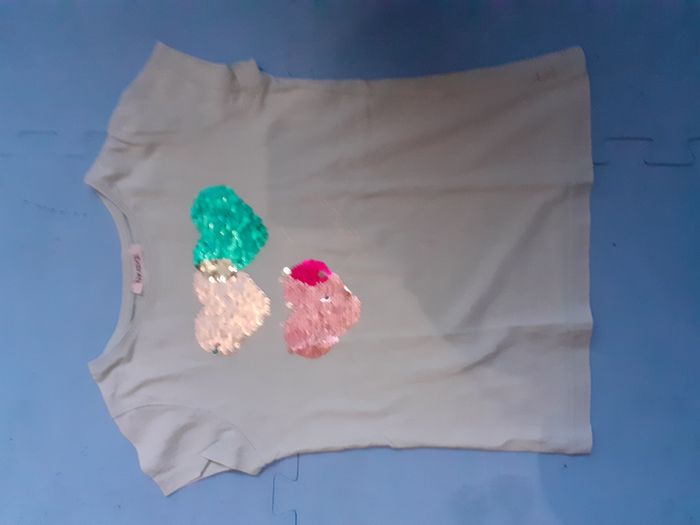 Lot de 4 tee-shirts fille, 5ans - photo numéro 2