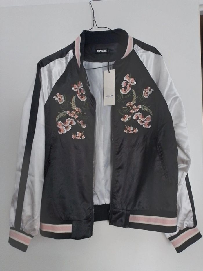 Veste fleurie TM