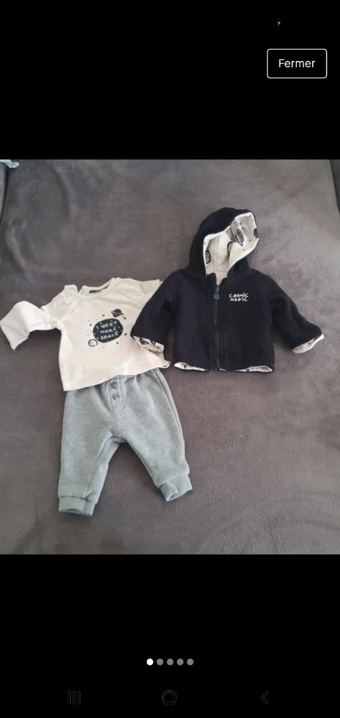 Ensemble 3 pieces