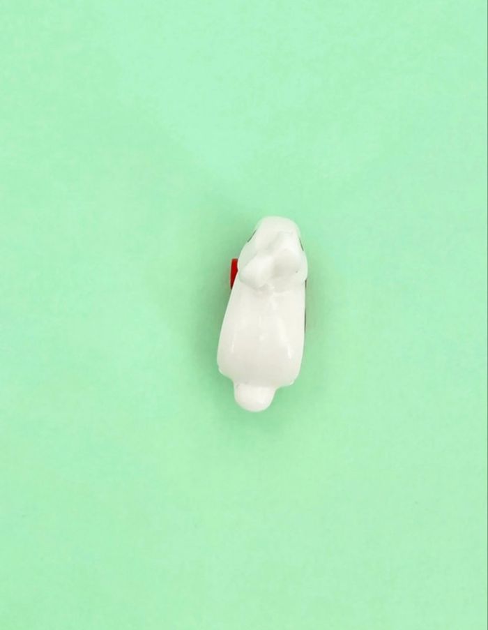 Lego Animaux Nouvel An Chinois : Lapin à la Fleur rouge en roller - NEUF - photo numéro 4