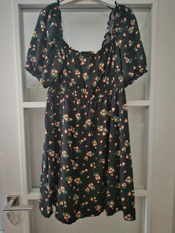 Robe pin-up imprimée fruits New Look